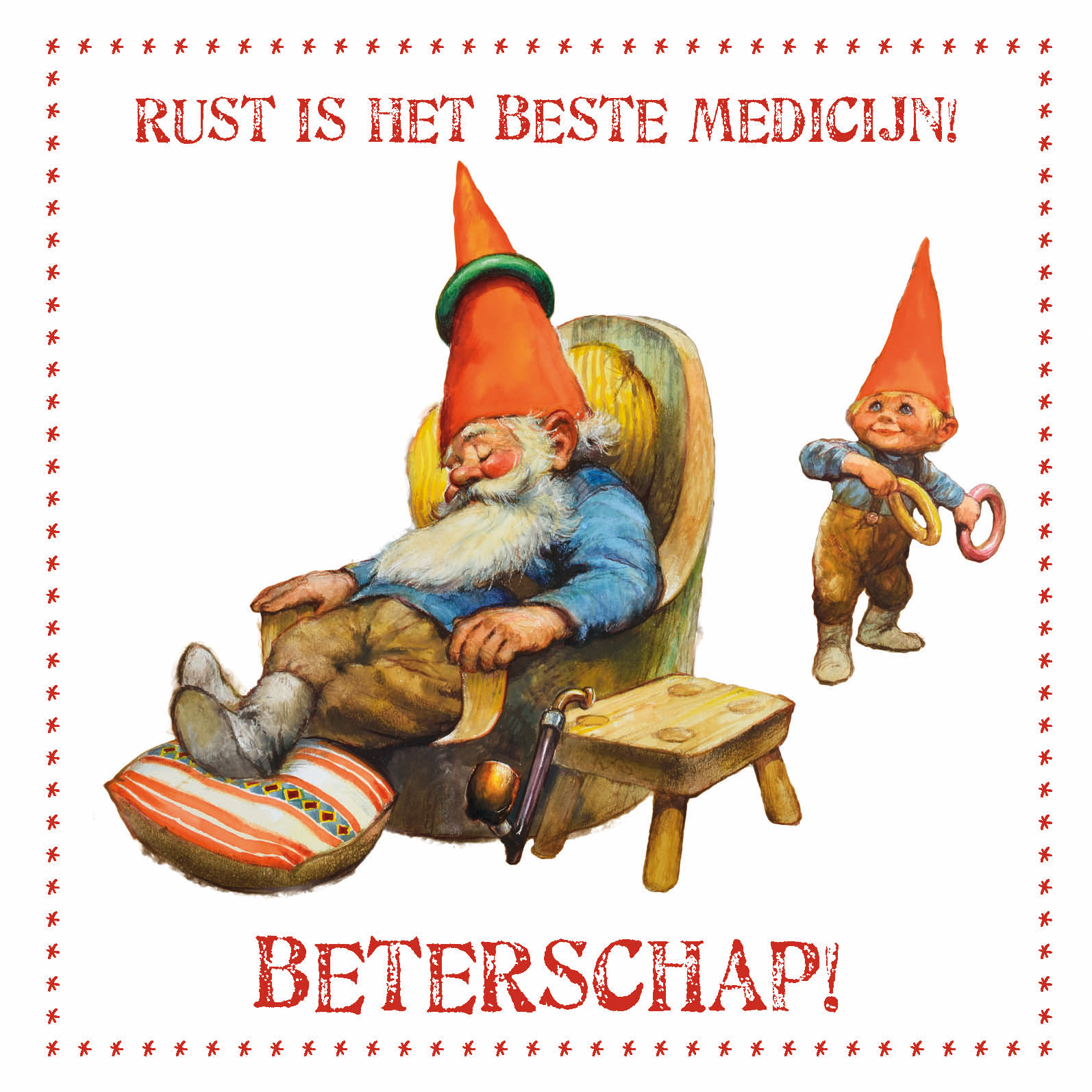 Vip Rien Poortvliet Kabouter Kaarten* - Notes&Gifts
