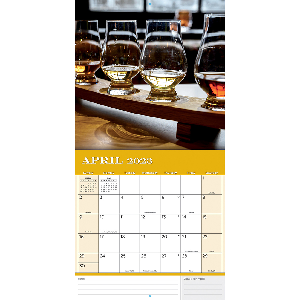 Der Whiskey Kalender 2025: Eine Reise Durch Die Welt Des Whiskys 