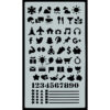 Stencil set Peter Pauper Dotted  Journal 12 stuks - Afbeelding 3