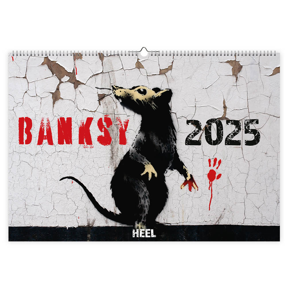 Banksy kalender 2025 Notes&gifts