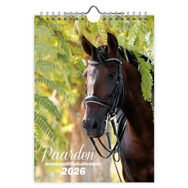 Paarden WEEKnotitiekalender 2026