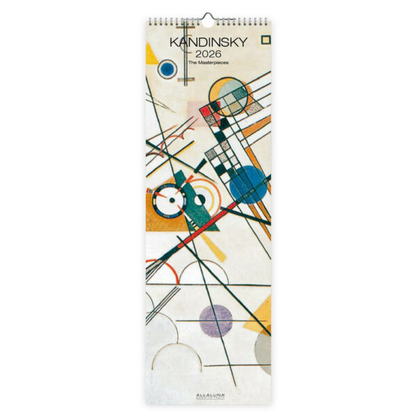 Kandinsky Slimline kalender 2026