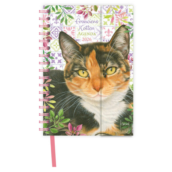 Franciens katten spiraalagenda (luxe) Laura 2026