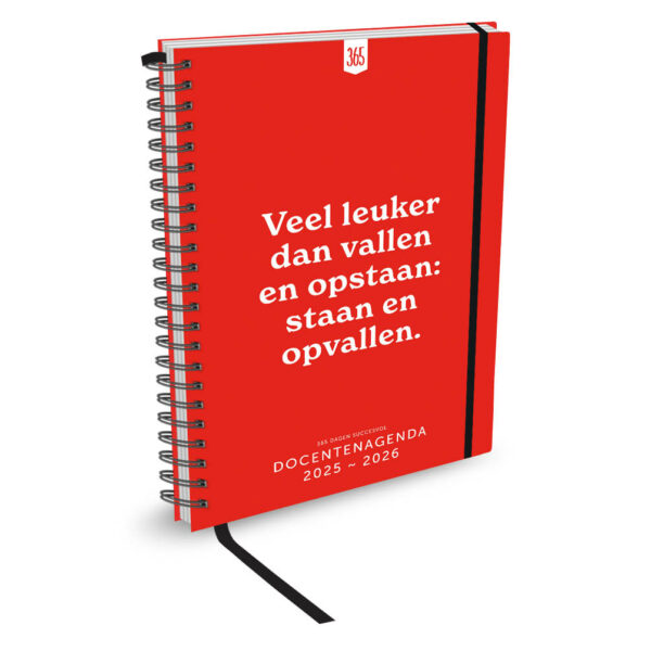 Docentenagenda 365 Dagen A4  2025 - 2026