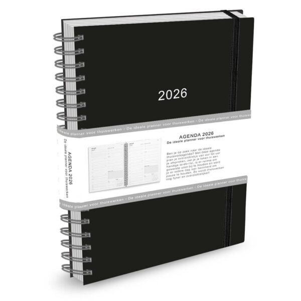 Flexwerkagenda groot zwart 2026