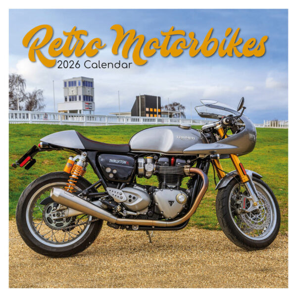 Retro Motorbikes kalender 2026