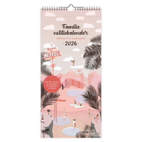 Familienotitiekalender Studio Onszelf (t/m 6 personen)  2026