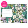 Lola Botanical Peacock Hardback Journal - Afbeelding 3