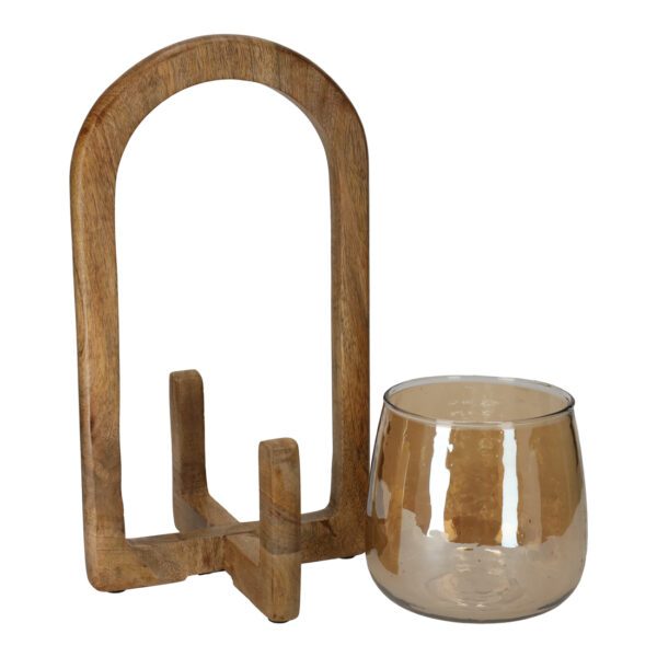 Jens Living Lantaarn Ravi Naturel Large - Afbeelding 2
