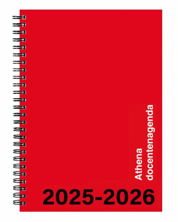 Athena A4 Docentenagenda 2025 - 2026