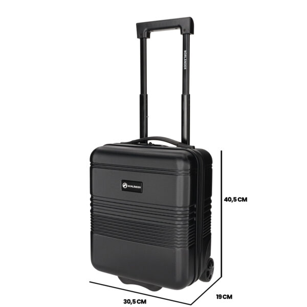Norländer NORLÄNDER 24L Cabin Trolley Zwart - Afbeelding 2