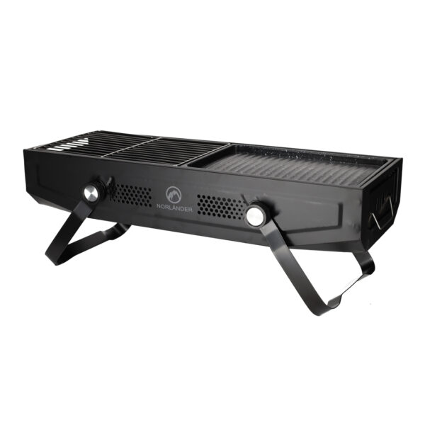 Norländer NORLÄNDER Outdoor BBQ met Grill Zwart