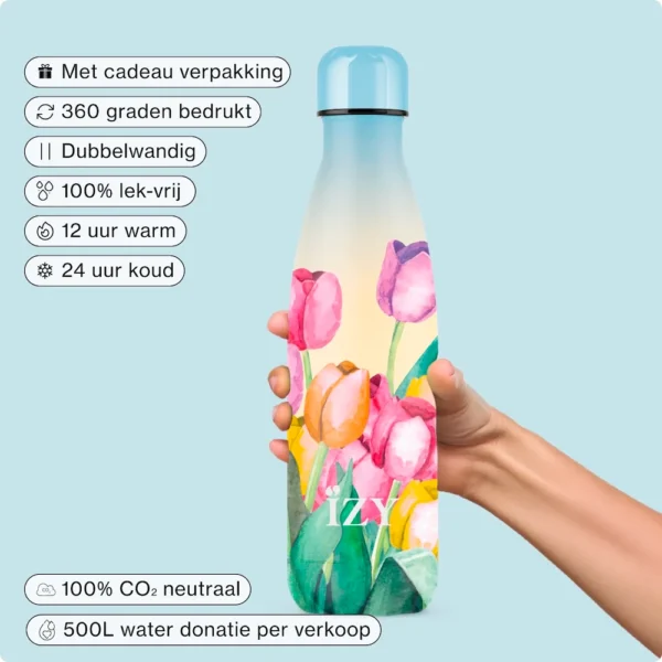 IZY BOTTLE Tulpenveld - Afbeelding 2