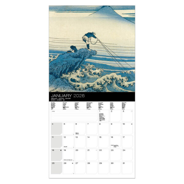 Hokusai kalender 2026 - Afbeelding 2