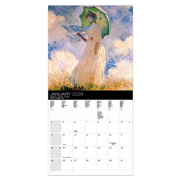 Monet kalender 2026 - Afbeelding 2