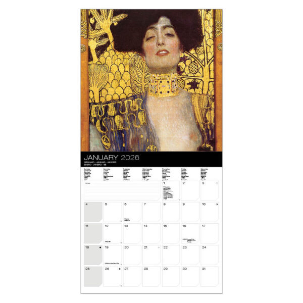 Klimt kalender 2026 - Afbeelding 2