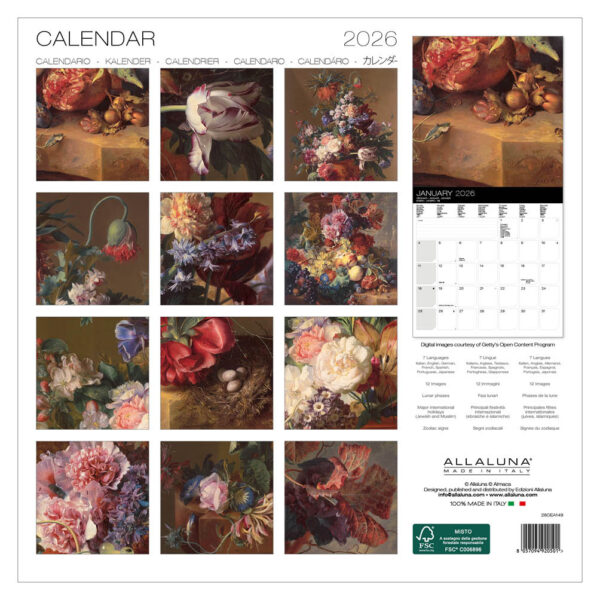 Jan van Huysum kalender 2026 - Afbeelding 3