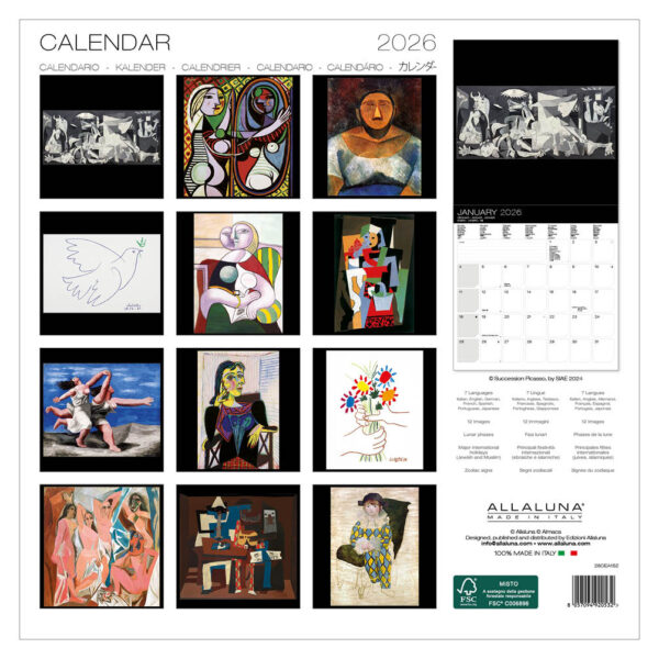 Picasso kalender 2026 - Afbeelding 3