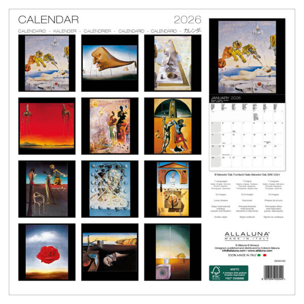 Dali kalender 2026 - Afbeelding 3
