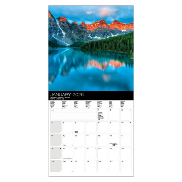 Magic Landscapes kalender 2026 - Afbeelding 2