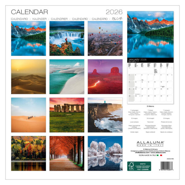 Magic Landscapes kalender 2026 - Afbeelding 3
