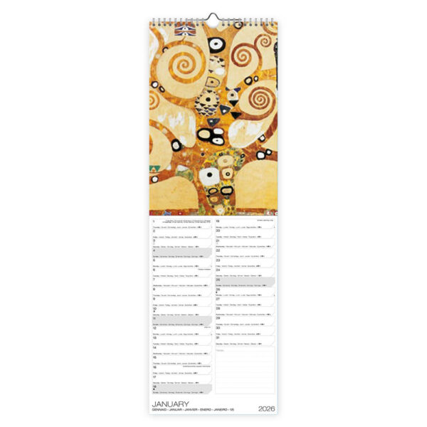 Klimt slimlinekalender 2026 - Afbeelding 2
