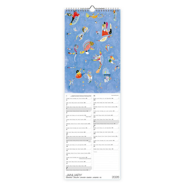 Kandinsky Slimline kalender 2026 - Afbeelding 2