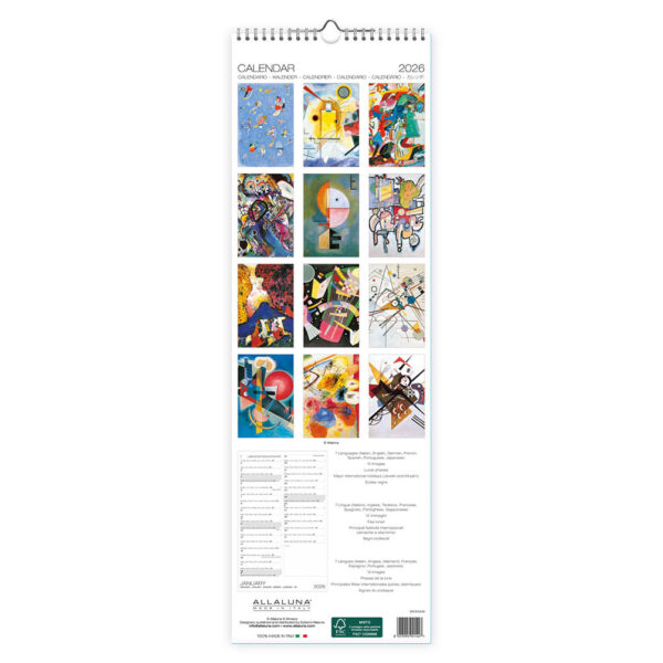 Kandinsky Slimline kalender 2026 - Afbeelding 3