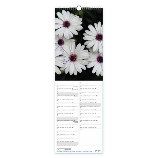Flowers slimlinekalender 2026 - Afbeelding 3