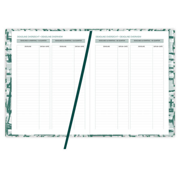 Planagenda Emerald Grid 2026 - Afbeelding 2