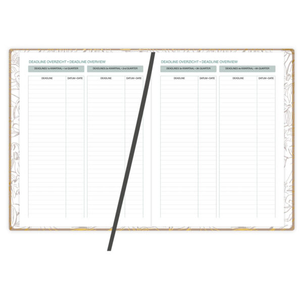 Planagenda Floral Elegance 2026 - Afbeelding 2