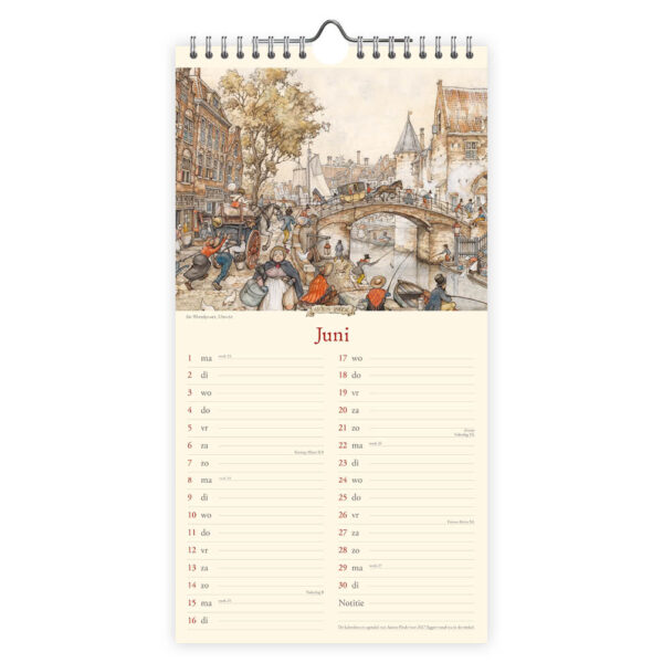 Anton Pieck notitiekalender King George Inn 2026 - Afbeelding 2