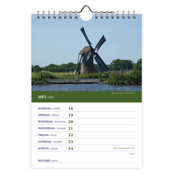 Nederland WEEKnotitiekalender (koeien) 2026 - Afbeelding 2