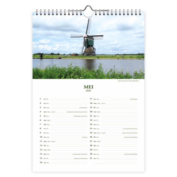Nederland maandkalender (koeien) 2026 - Afbeelding 2
