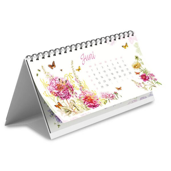Janneke Brinkman Desk kalender Zomerbloemen 2026 - Afbeelding 2