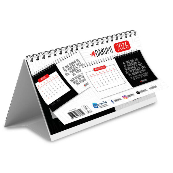 Desk Kalender Darum 2026 - Afbeelding 3