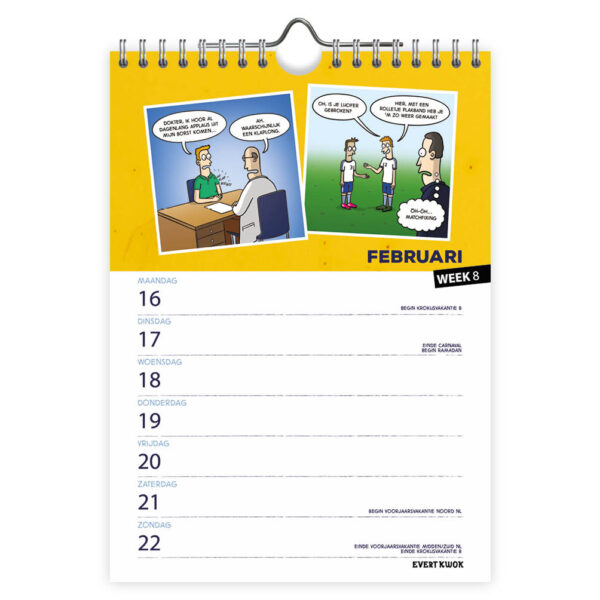 Evert Kwok Weeknotitiekalender Hunebed 2026 - Afbeelding 2