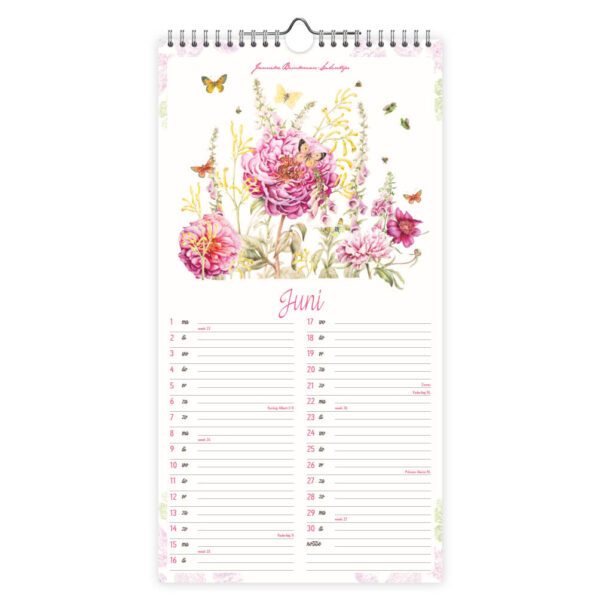 Janneke Brinkman maandnotitiekalender Zomerbloemen 2026 - Afbeelding 3
