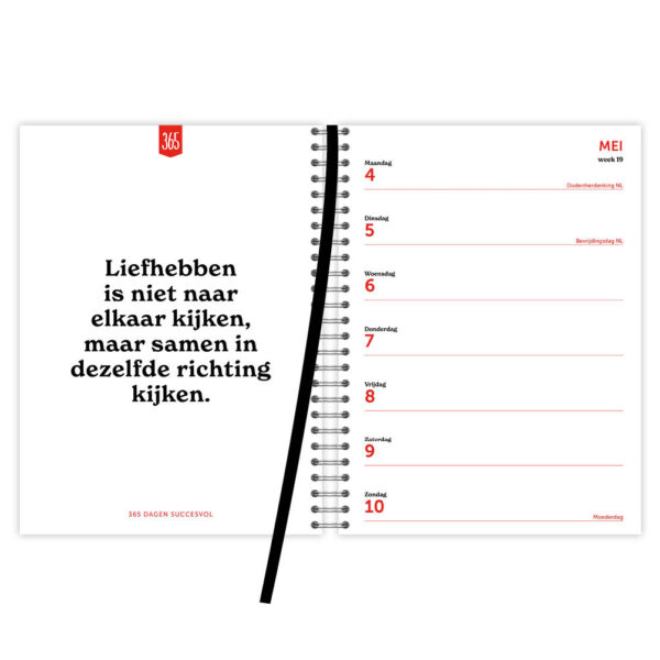 365 Dagen bureau-agenda 2026 - Afbeelding 2