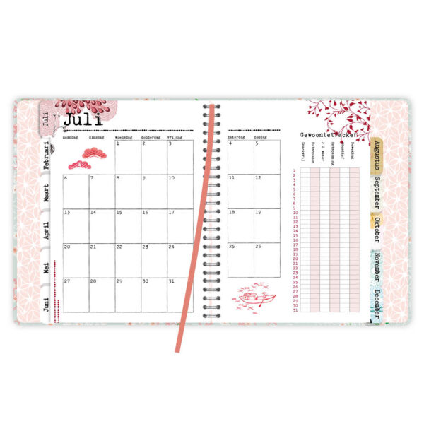 Weekly planner Studio onszelf Sweet Birds 2026 - Afbeelding 10