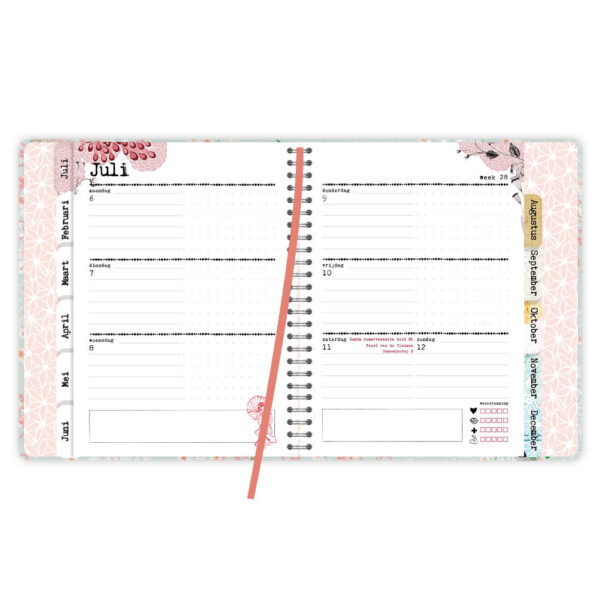 Weekly planner Studio onszelf Sweet Birds 2026 - Afbeelding 7