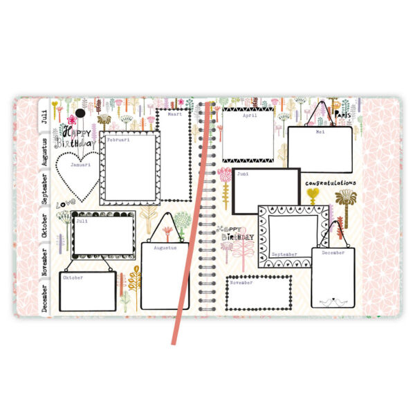 Weekly planner Studio onszelf Sweet Birds 2026 - Afbeelding 5