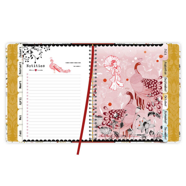 Weekly planner Studio onszelf Flower Field 2026 - Afbeelding 7