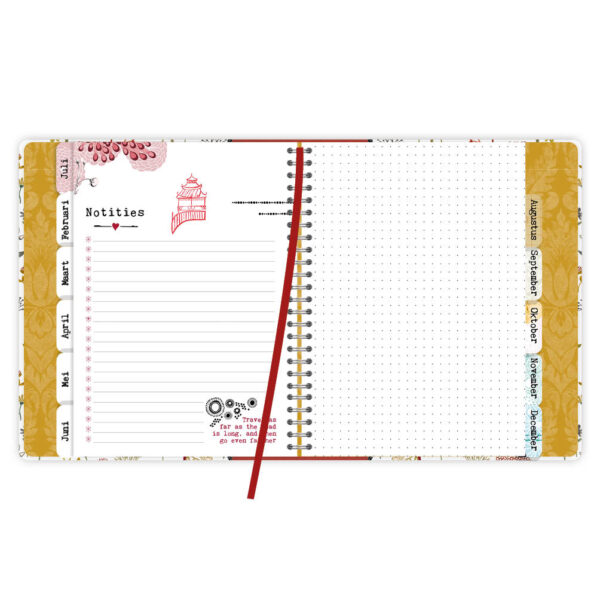 Weekly planner Studio onszelf Flower Field 2026 - Afbeelding 6