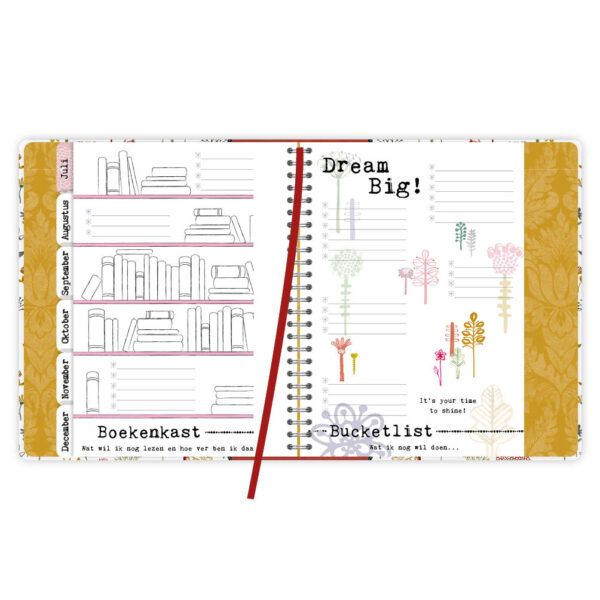 Weekly planner Studio onszelf Flower Field 2026 - Afbeelding 11