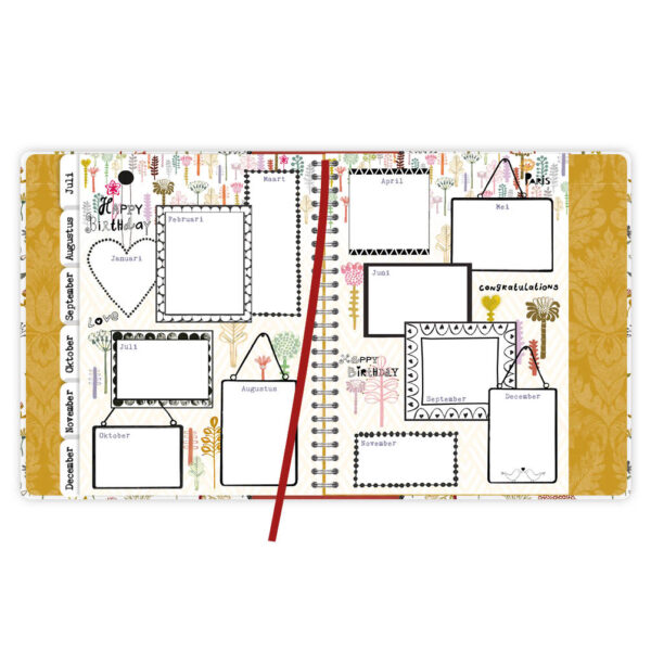Weekly planner Studio onszelf Flower Field 2026 - Afbeelding 8