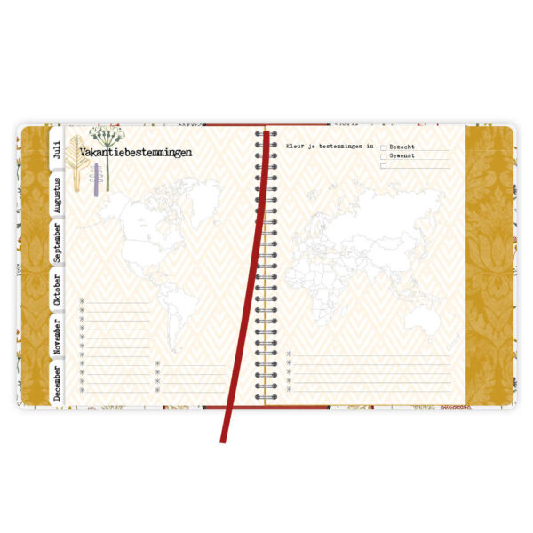 Weekly planner Studio onszelf Flower Field 2026 - Afbeelding 10