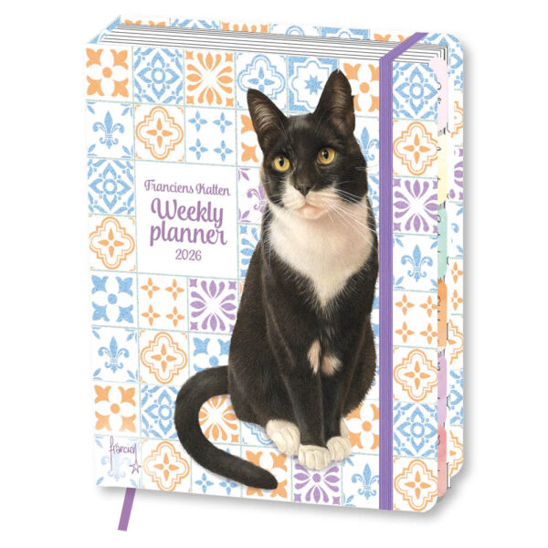 Franciens katten Weekly planner Frits 2026 - Afbeelding 2