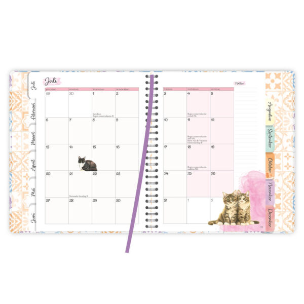 Franciens katten Weekly planner Frits 2026 - Afbeelding 6