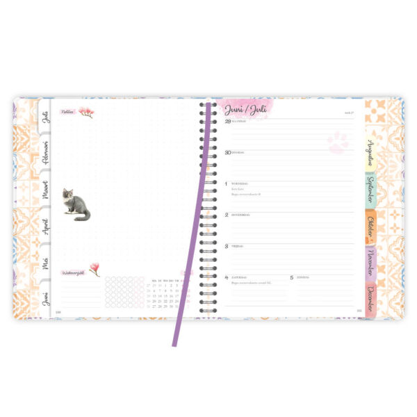 Franciens katten Weekly planner Frits 2026 - Afbeelding 5